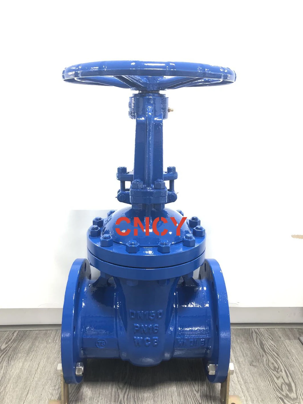 DIN Carbon Steel Bevel Operation with ISO Plate Gate Valve Flow Control