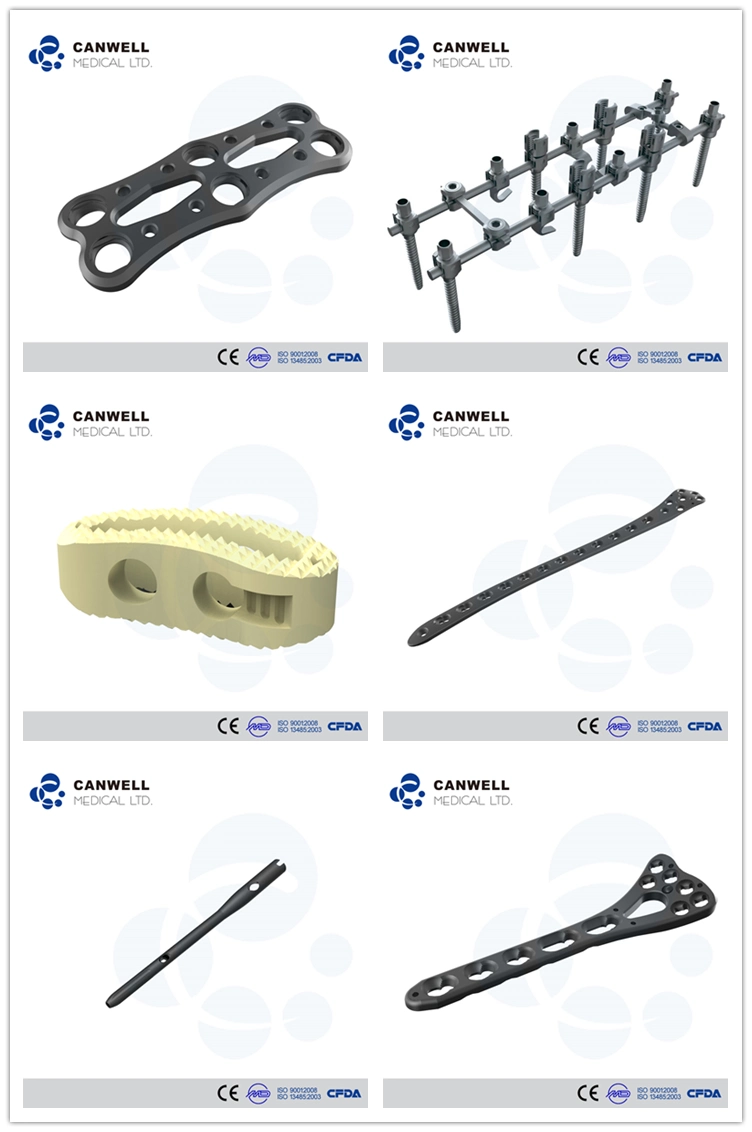 Orthopedic Implant Distal Radius Locking Plates Variable Angle Locking Plate