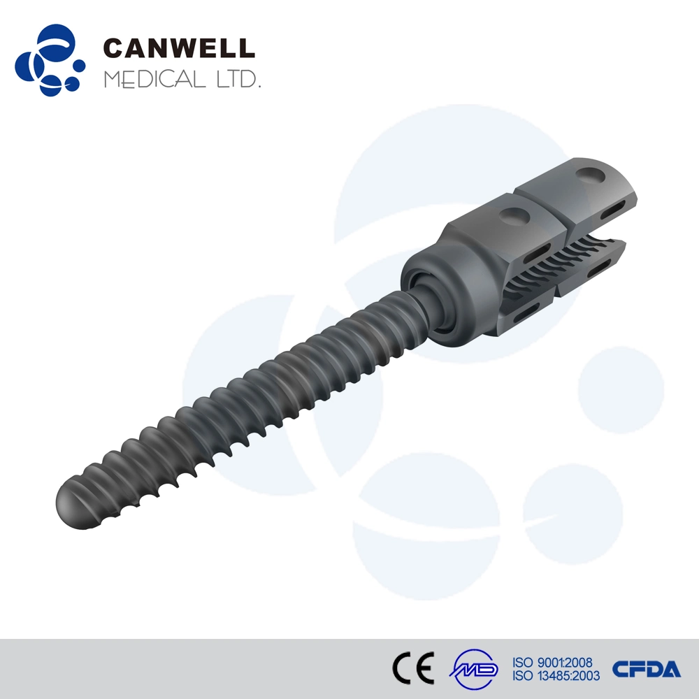 Titanium Pedicle Screw Medical, Spinal Locking Screw, Orthopedic Screw Osteosynthesis