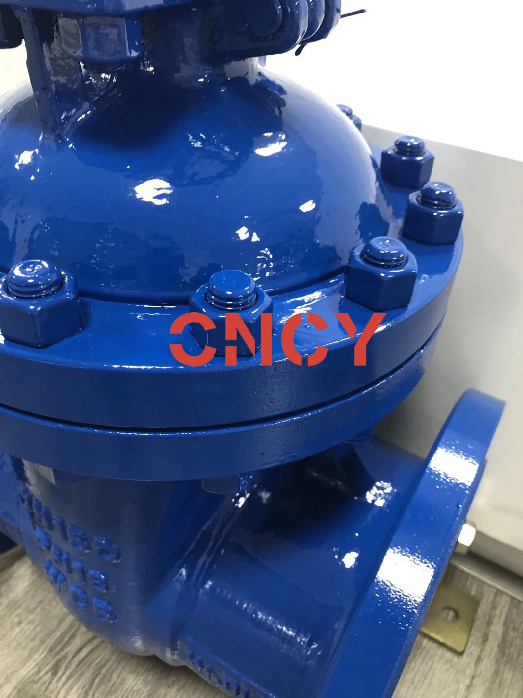 DIN Carbon Steel Wcb Gear Operation with ISO Plate Wedge out Side Gate Valve Manufacturer