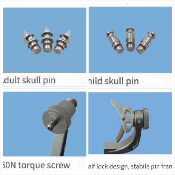 3 Point Cranial Stabilization System Specification Compatible Fix Skull Clamp Frame