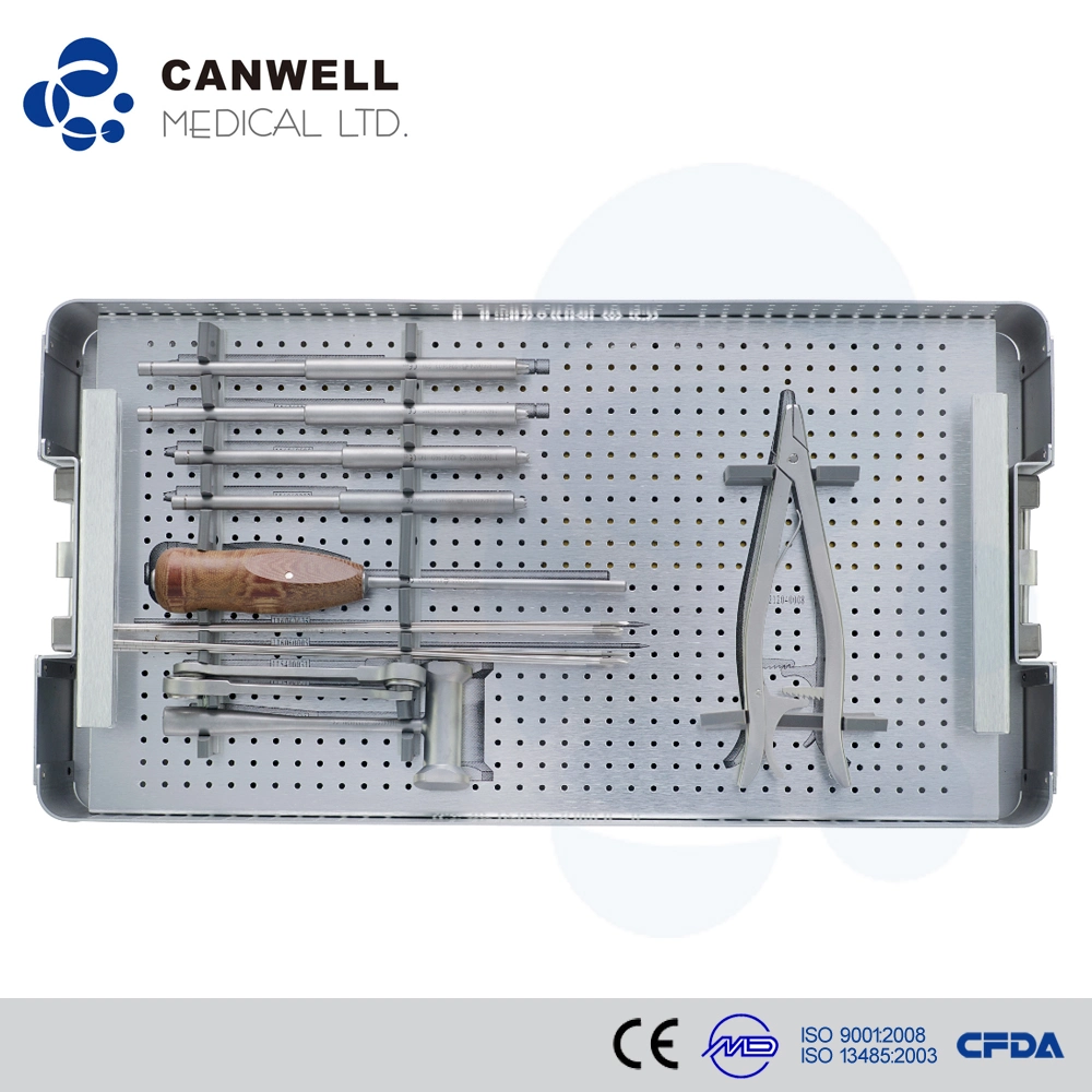 Canwell Medical Pelvic Reconstruction Locking Plate, Curved, Small Locking Fragment Plating System, Pelvic Bone Fracture Plate Price