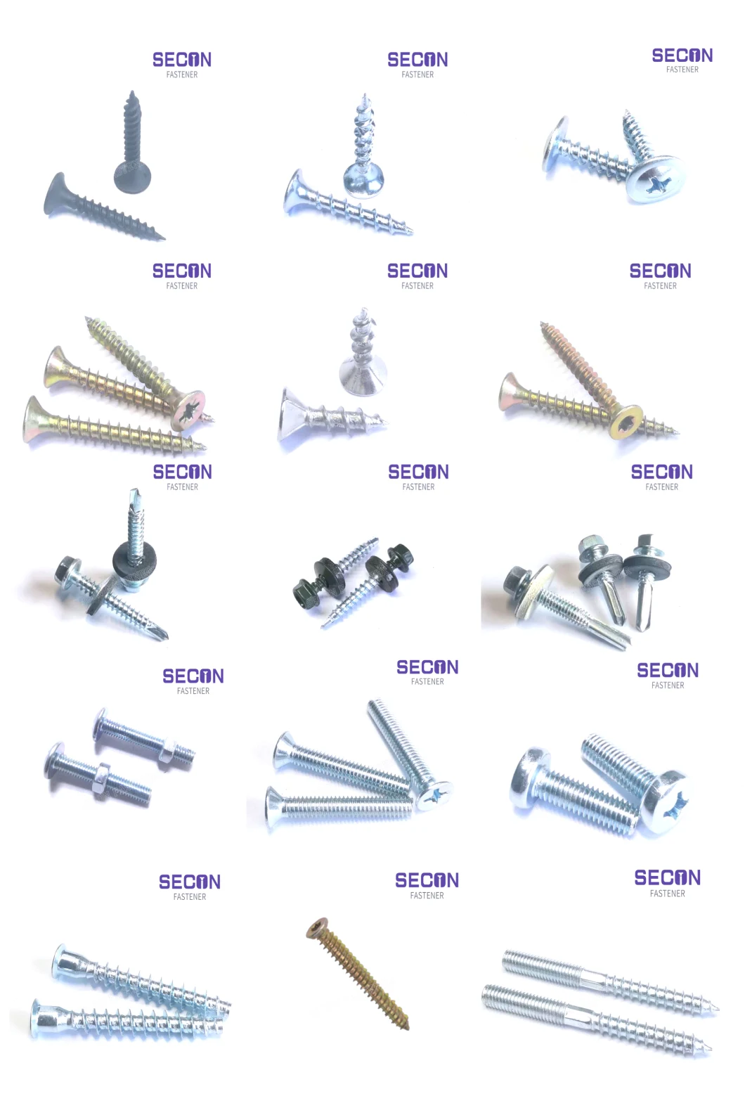 China Factory Chipboard Screw/Self Drilling Screw/Roofing Screw/Wood Screw/Drywall Tapping Screw/Machine Screw/Concrete Screw/Confirmat Screw/Tornillo/DIN571