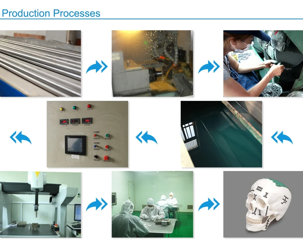 China Manufacture Large Fragment Locking Plates Instrument Set Orthopedic Surgical Instruments