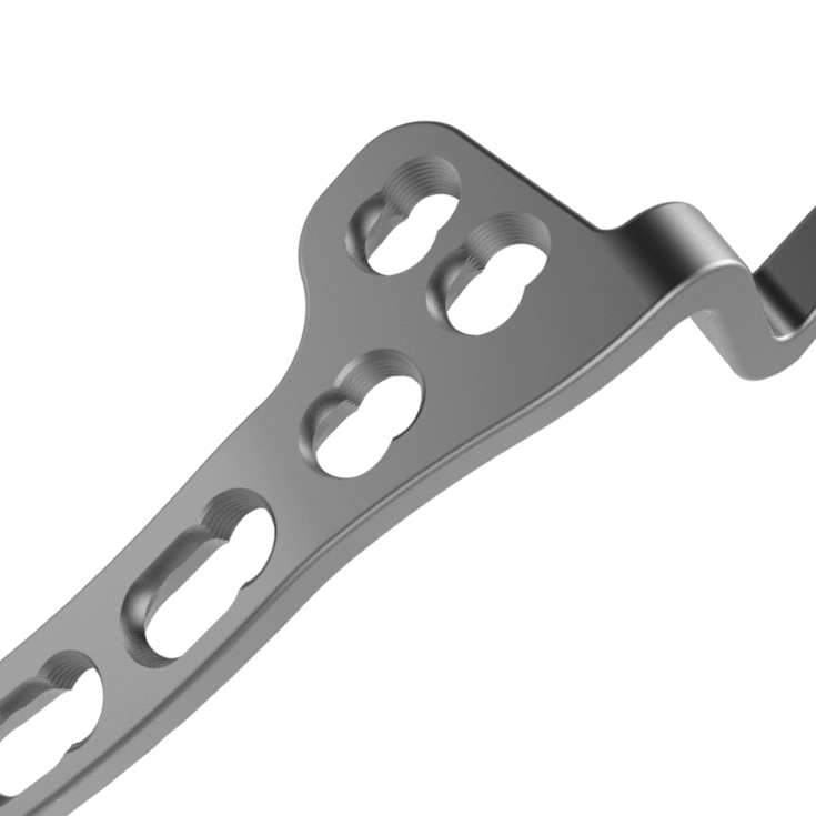 Canwell Medical Titanium Clavicle Hook Locking Plate Orthopedic Implant Clavicle Hook Locking Plate