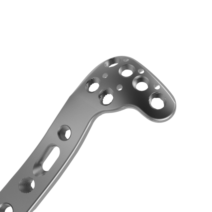 Proximal Lateral Tibial Locking Plate, Orthopedic Titanium Fracture Plate Plate Manure Trauma