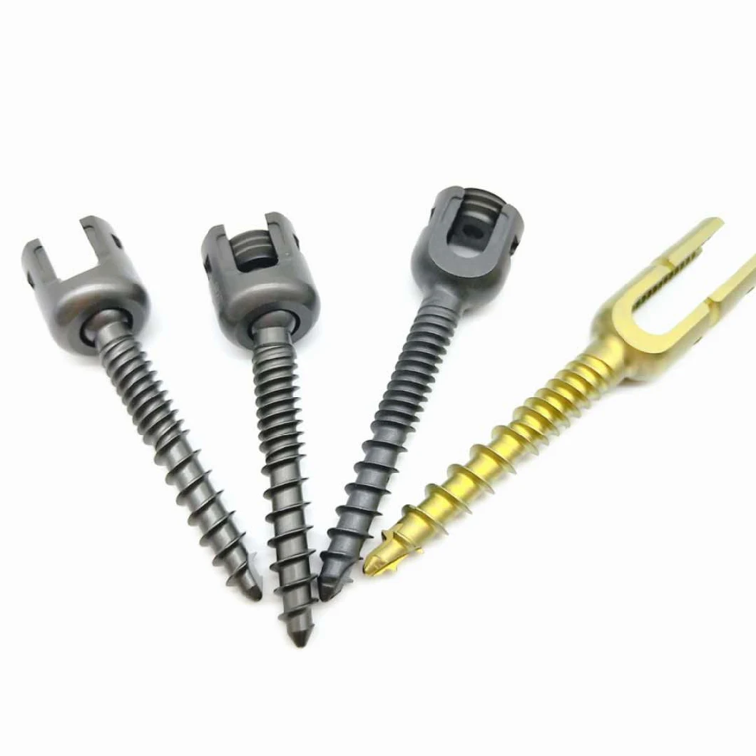Orthopedic Pedicle Screw Spine Internal Fixation System Spine Implant