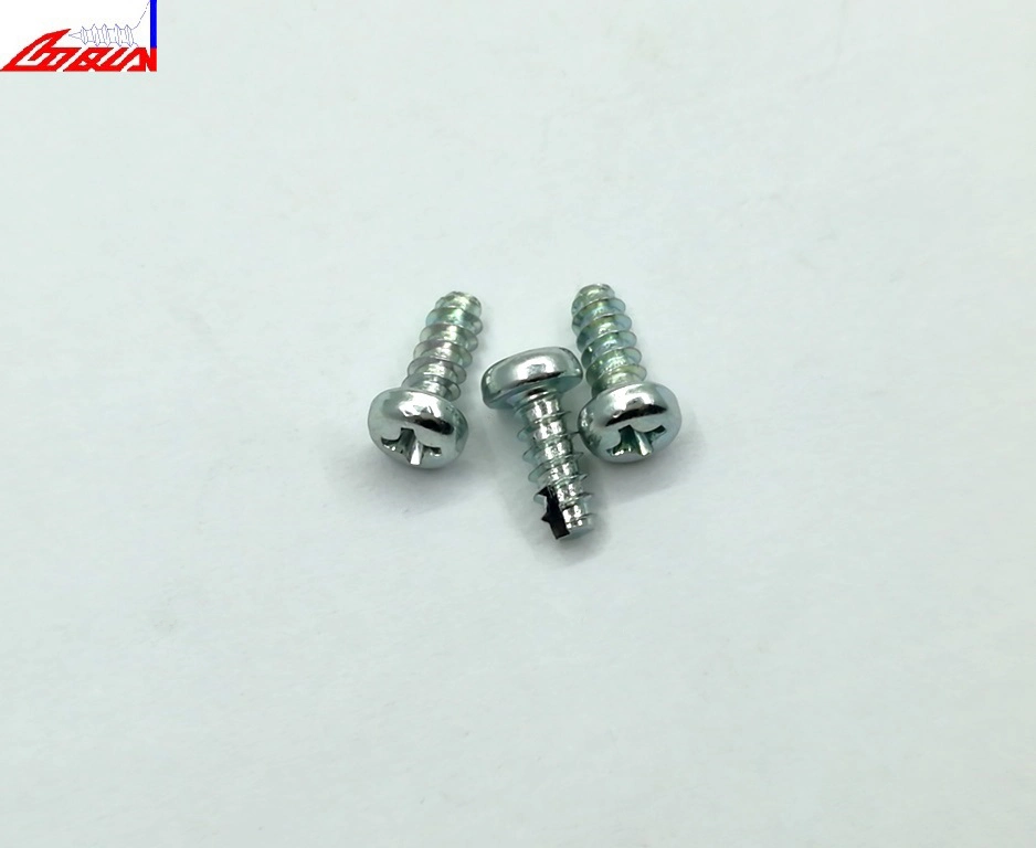 Cross Recessed Pan Head Cutting Tapping Screw Carbon-Steel/Stainless-Steel Self-Tapping Screw