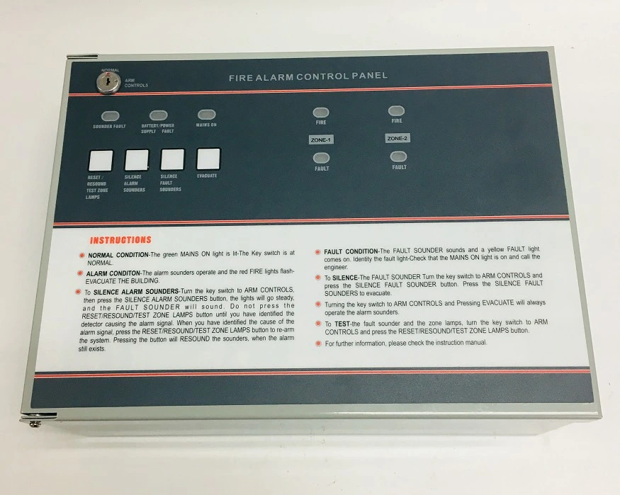 Top Quality Conventional Fire Alarm Control Panel for Emergency Door Release