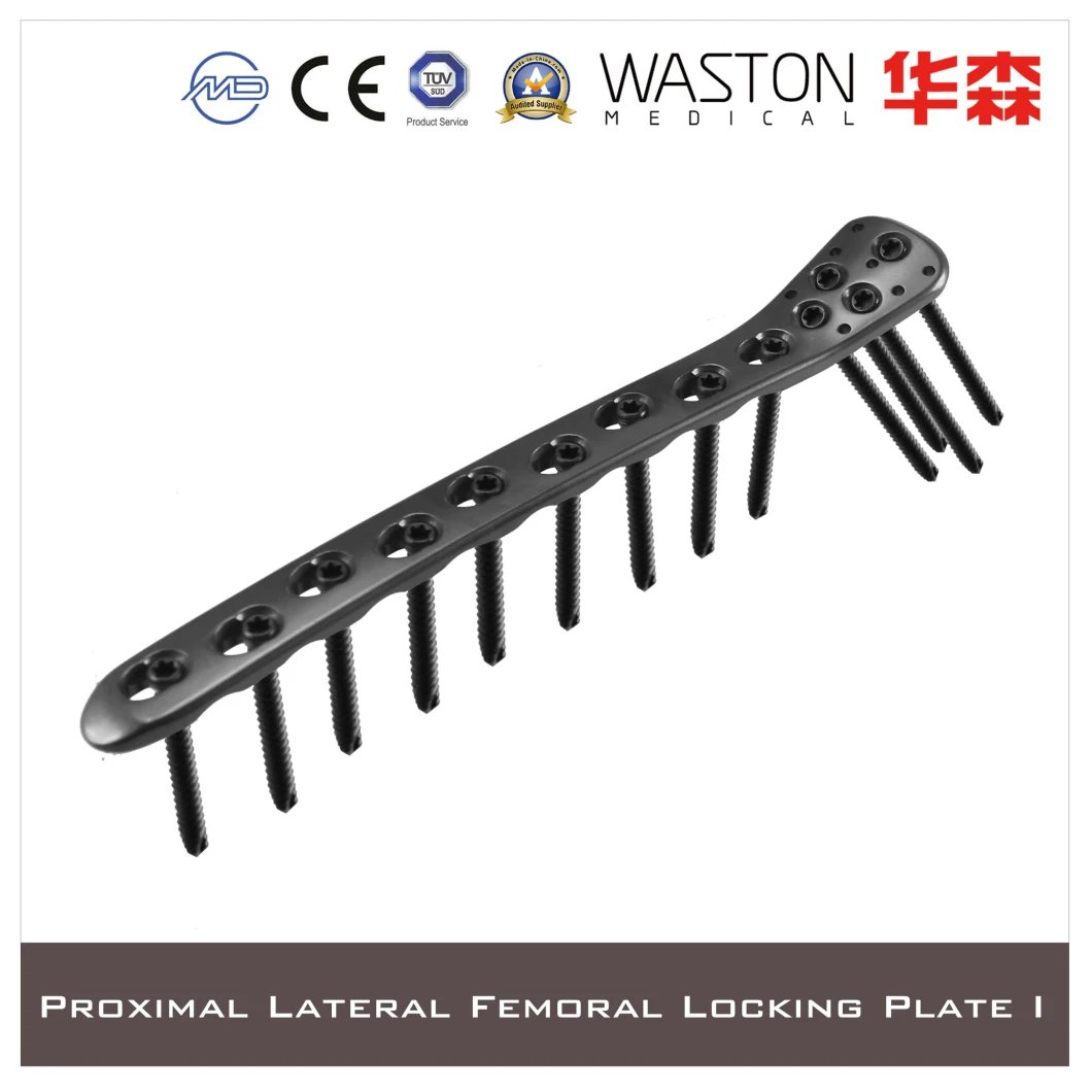 Orthopaedic, Titanium Distal Fibular Loc Plate, Orthopedic Implant