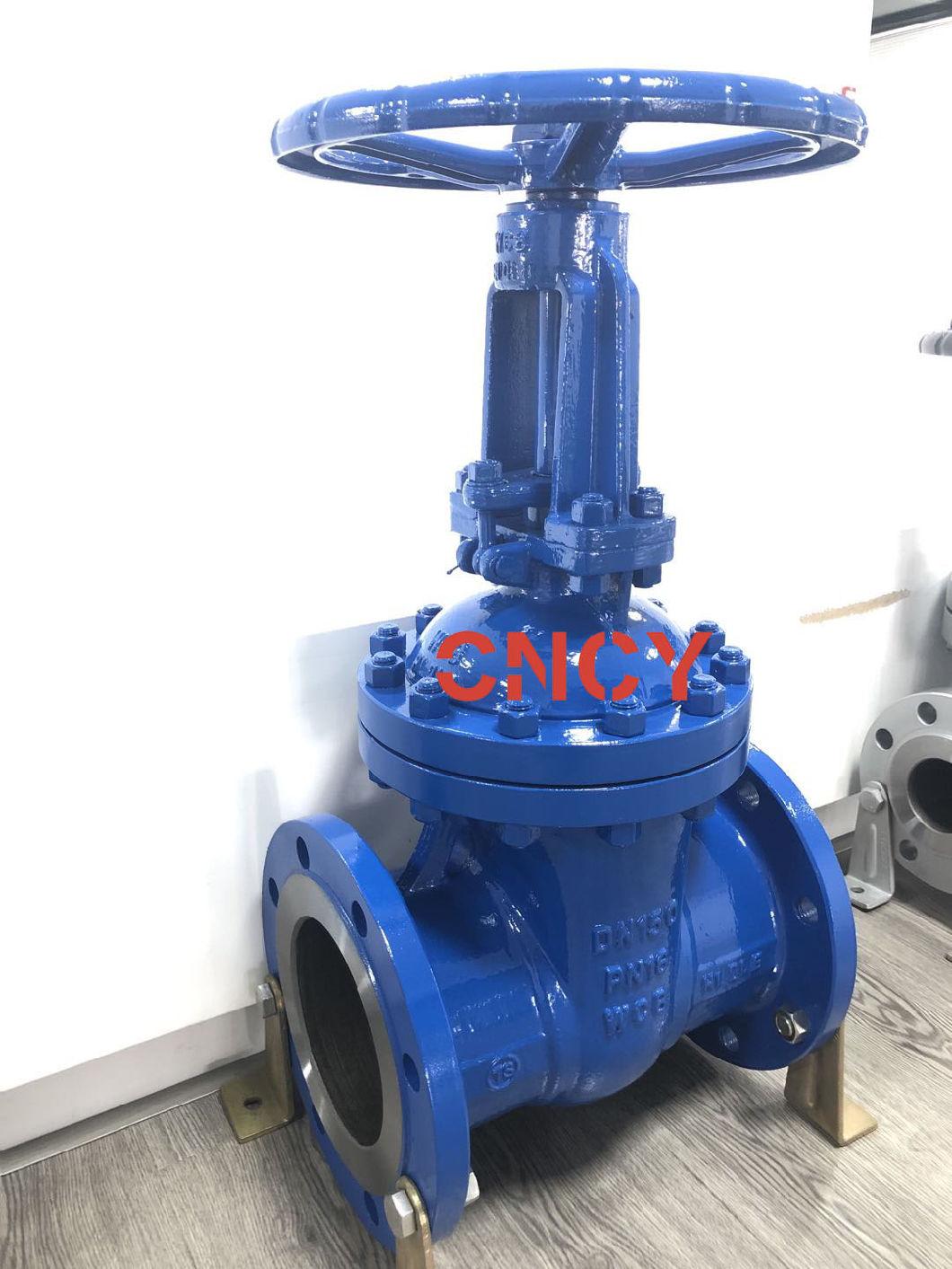 Industrial Carbon Steel Wcb Material Stl Seat Gear Operation with ISO Plate Gate Valve Flange Valve