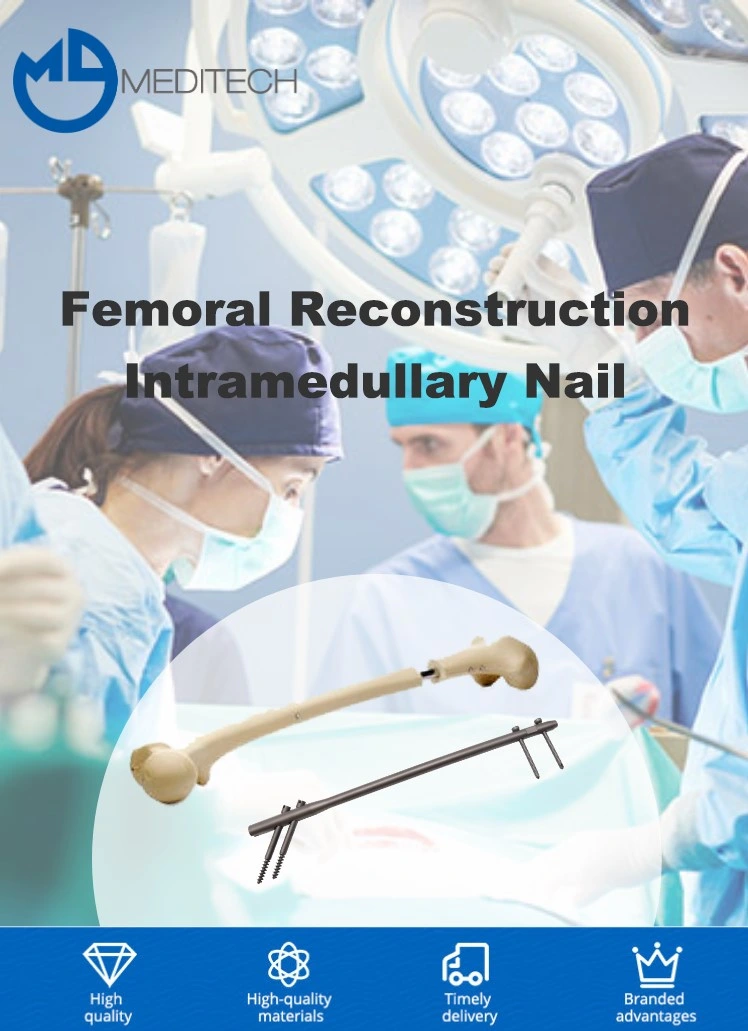 High Quality Femoral Reconstruction Intramedullary Nail for Femur Surgery Orthopedic Implants Interlocking Nail