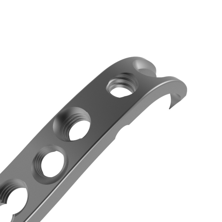 Orthopedic Distal Ulnar Hook Locking Plate, Medical Titanium Products
