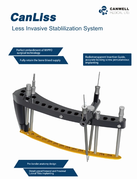 Less Invasive Plate, Titanium Plate, Trauma Implants and Instrument