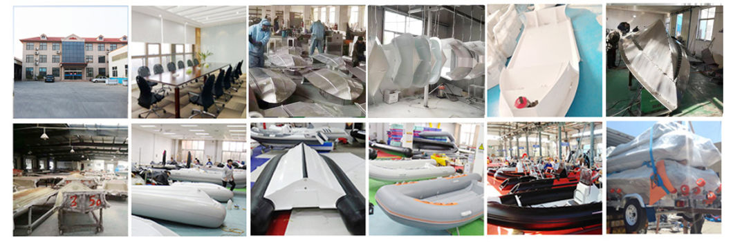 Rib with CE Rib Price China Supplies Small Fishing Dinghy 3.6m Rigid Fiberglass Hull Inflatable Hypalon Rib Price Rib with CE