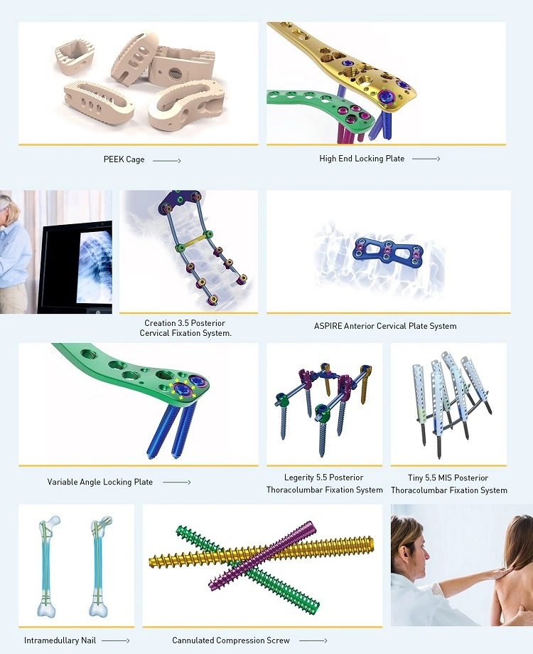 Va Calcaneal Locking Plate for Orthopedic Calcaneus Bone Fracture