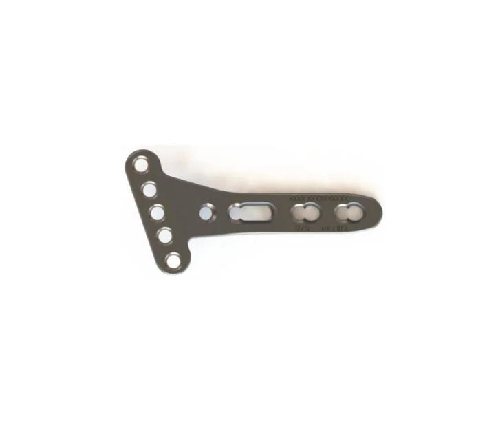 Orthopedic Implant Oblique T-Type Locking Plate for Raduis Fracture