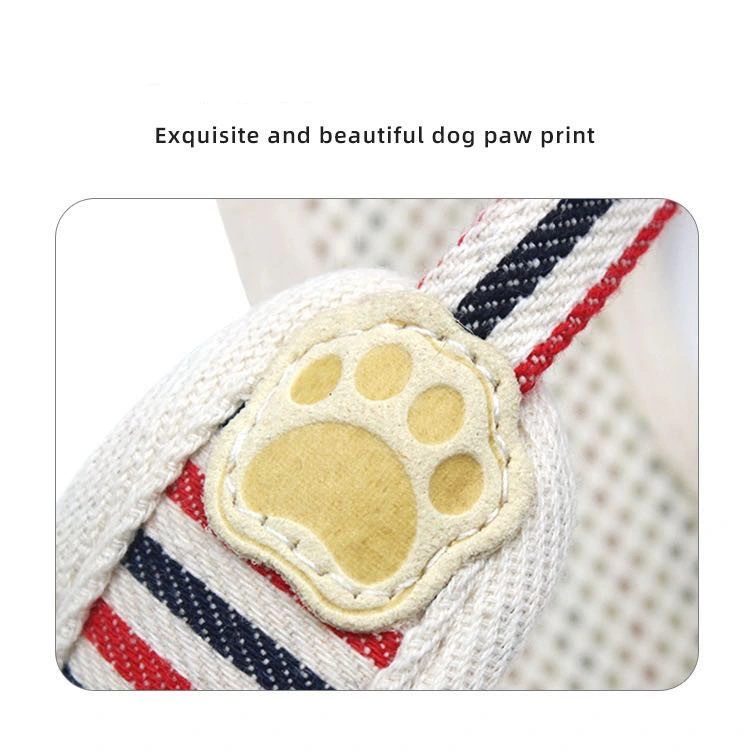 Pet Striped Chest Strap Mesh Breathable Vest Rope Dog Rope Pet Supplies Chest Strap