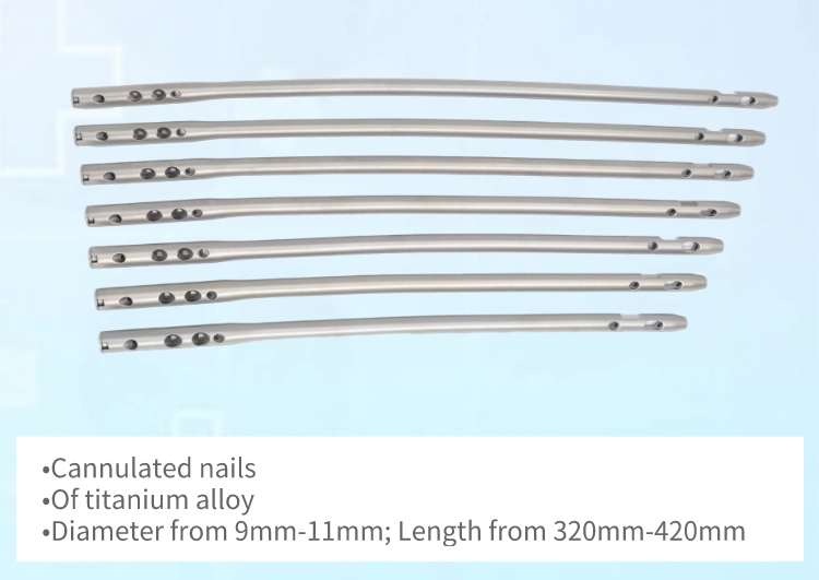 Orthopedic Implants Femur Interlocking Nail New Femoral Reconstruction Intramedullary Nail