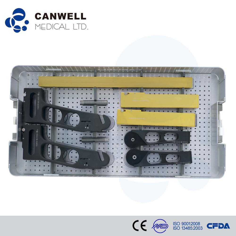 Canwell Medical Pelvic Reconstruction Locking Plate, Curved, Small Locking Fragment Plating System, Pelvic Bone Fracture Plate Price