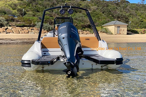 Liya 22FT Rigid Hull Fiberglass Rib Boat Rigid Boat Rib