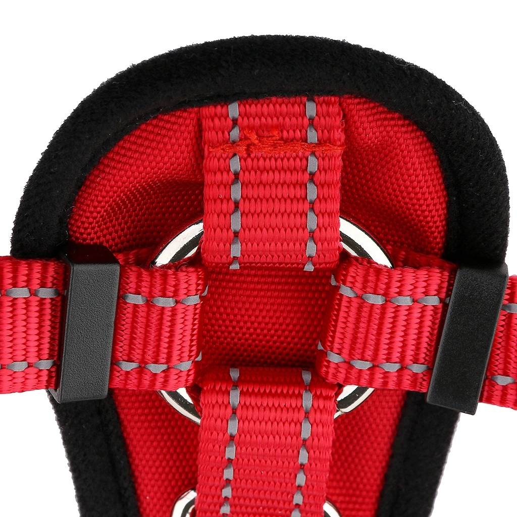 Waterproof Neoprene Soft Reflective Chest Plate Dog Harness with Handle