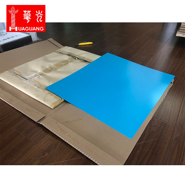 Negative Huaguang Ppvg Violet CTP Plate Offset Printing Plate CTP Plate