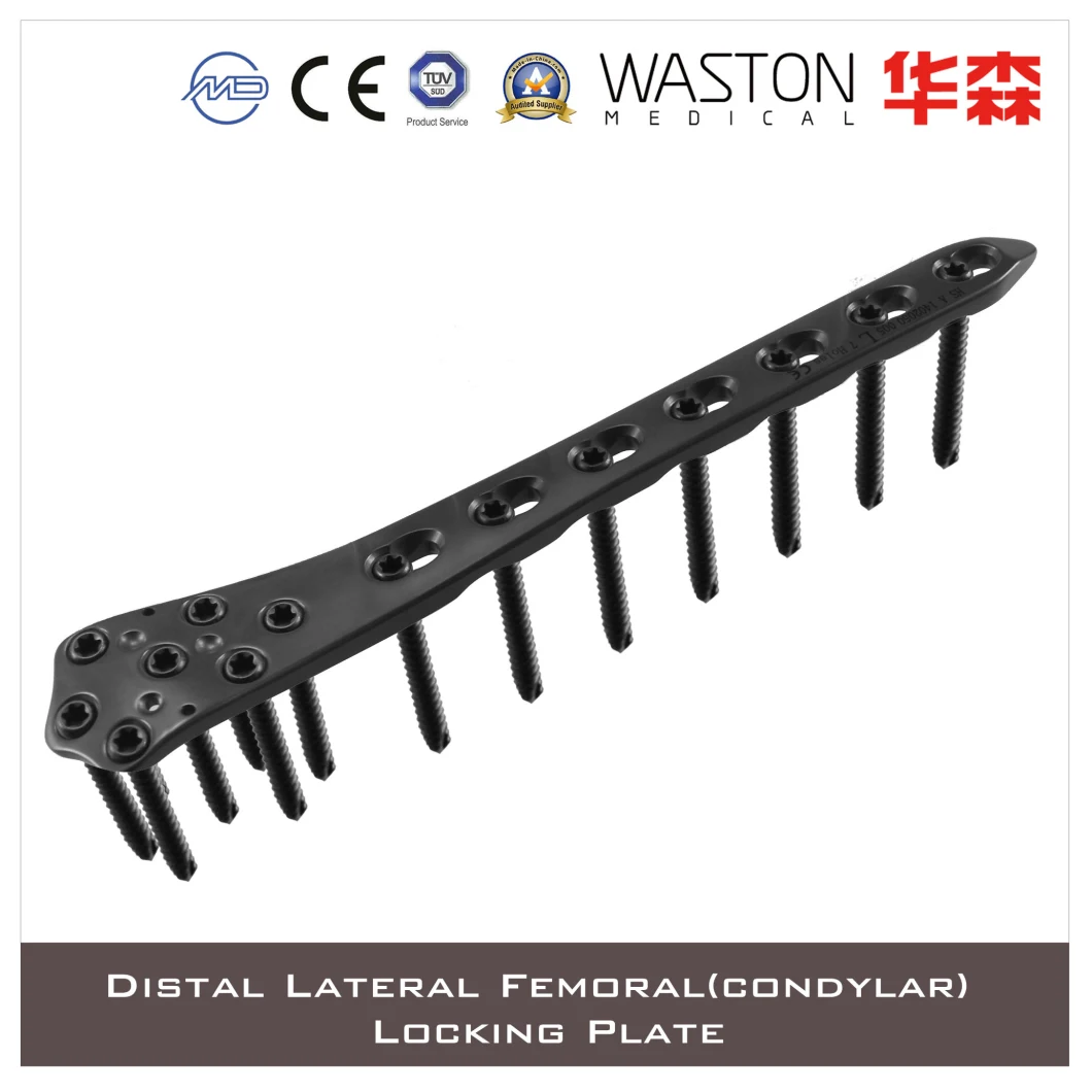 Orthopaedic, Titanium Distal Fibular Loc Plate, Orthopedic Implant