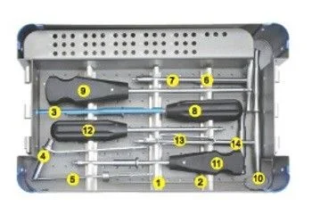 4.5 mm Cannulated Screw Instrument Kit Surgical Instrument Set, Fracture Surgery Orthopedic Surgical Instruments