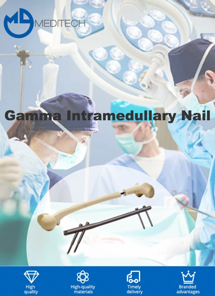 Orthopedic Implant Gamma Interlocking Nail Intramedullary Nail Bone Fixation Surgery Implants
