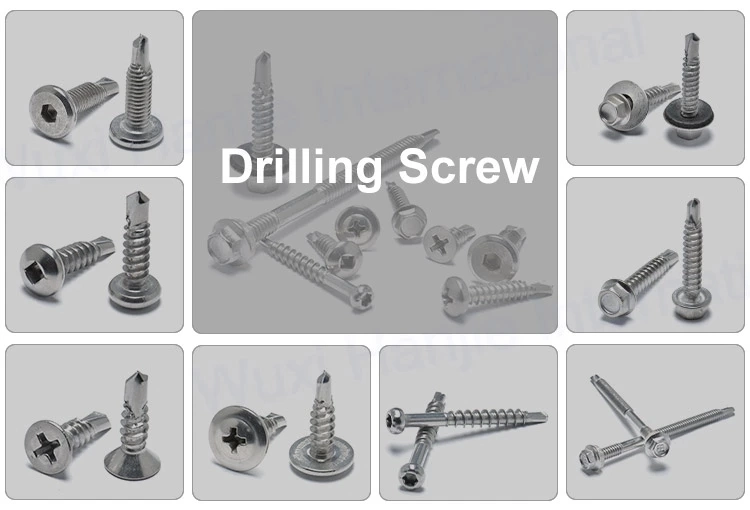 Steel Self-Drilling Roofing Screws/Hex Head Self-Drilling Screw