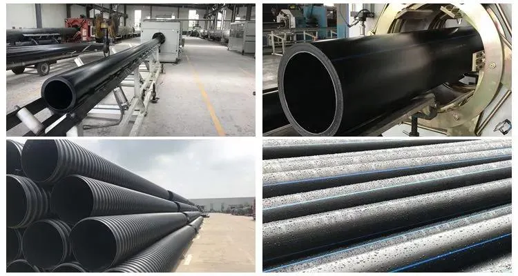 Jubo Pn8~16 High Density Polyethylene HDPE Pipe DN20mm DN315mm`DN1000mm HDPE Pipe for Water Supply