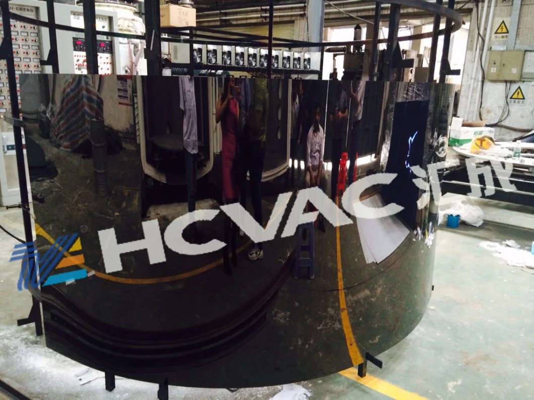Hcvac Titanium Gold Coated Stainless Steel Sheet Pipe PVD Coating System, Vacuum Coater