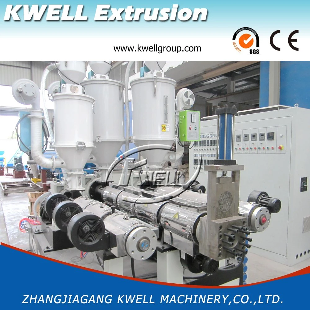 Plastic HDPE/PPR Pipe Extrusion Line, Rainwater Drainage Pipe Making Machine