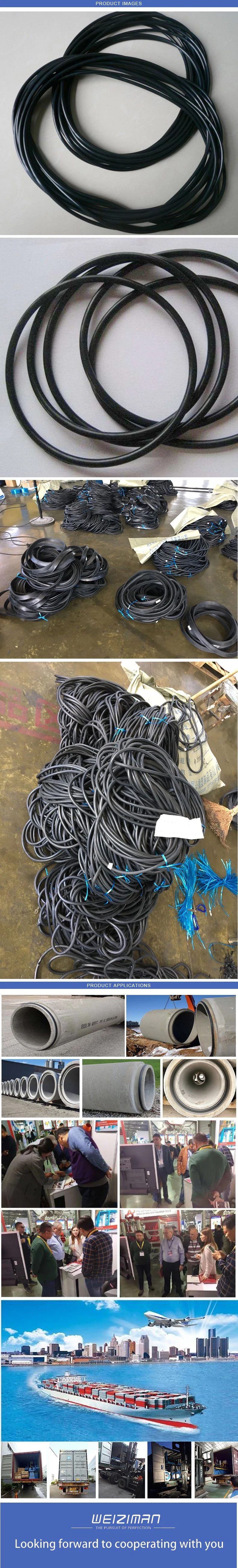 Integrated Concrete Pipe Seal Sealing Gaskets for Water Drainage Pipes