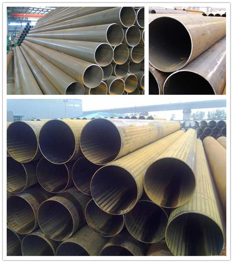 Straight Seam Welded Pipe BS 1387 CS Pipe for Building Material