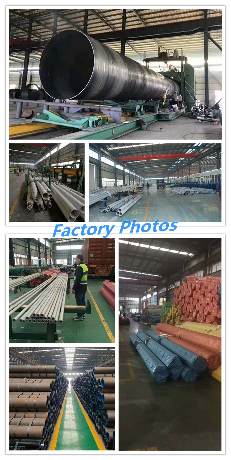 Straight Seam Welded Pipe BS 1387 CS Pipe for Building Material