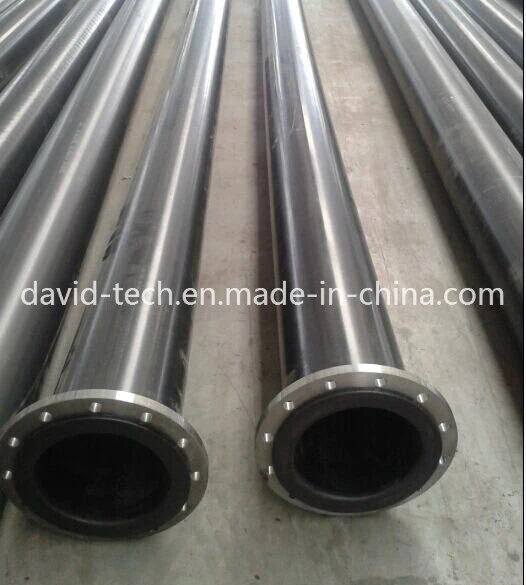 Flange Connection Mining Sand Mud Use UHMWPE/HDPE Pipe Pipeline