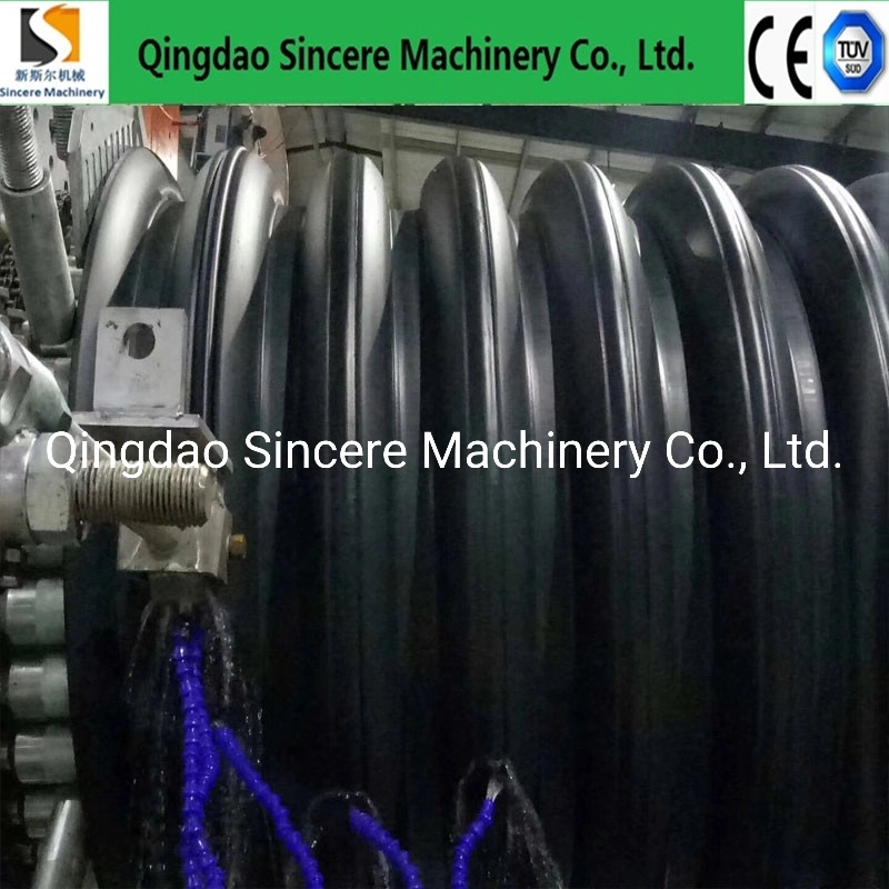 HDPE Spiral Corrugated Polyethylene Pipe Production Line, HDPE Winding Kwh Pipe Extruding Machines