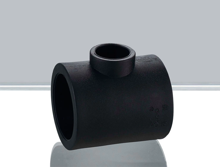 HDPE Pipe Fitting SDR11 SDR17 Reducing Tee Unequal Tee
