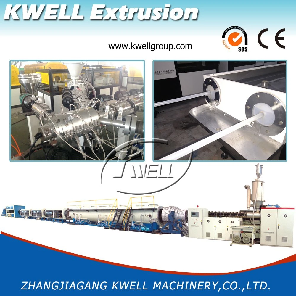 Plastic HDPE/PPR Pipe Extrusion Line, Rainwater Drainage Pipe Making Machine