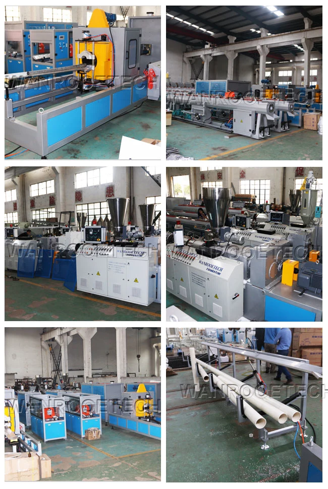 Double Screw PVC Drain-Pipe Extruder Production Line