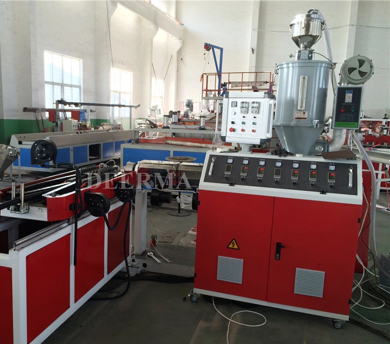 PVC PP PE Corrugated Pipe Machinery / PVC Corrugated Electric Conduit Pipe Making Machine (Extrusion Production Line)