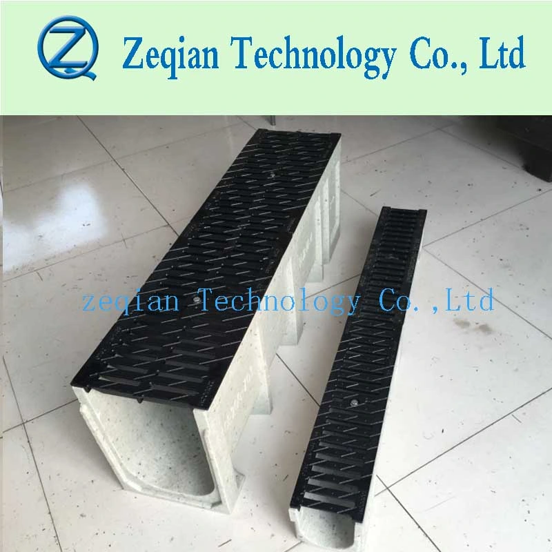 Ductile Iron Grating Cover Polymer Concrete Trench Drain Shower Drain