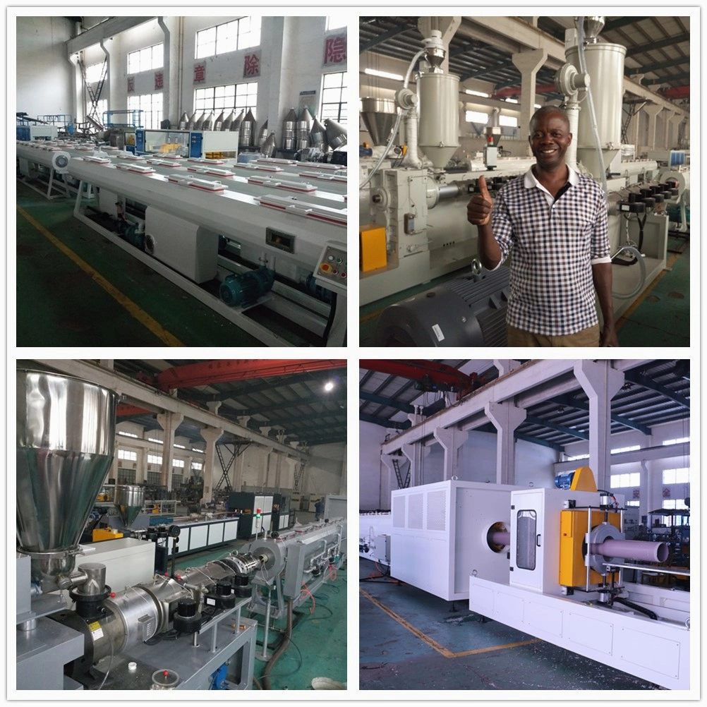 Plastic Pipe Extruder/ PVC Pipe Machine/ Drainage Pipe/ Electricity Conduit Pipe Production Line/ Pipe Making