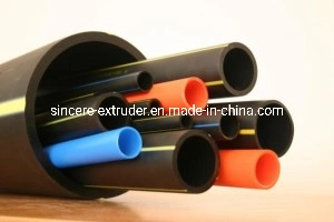 PE/PP/Mpp Power Conduit Pipe Extruding Machinery, Plastic Pipe Extrusion Line, PE PP Extruders