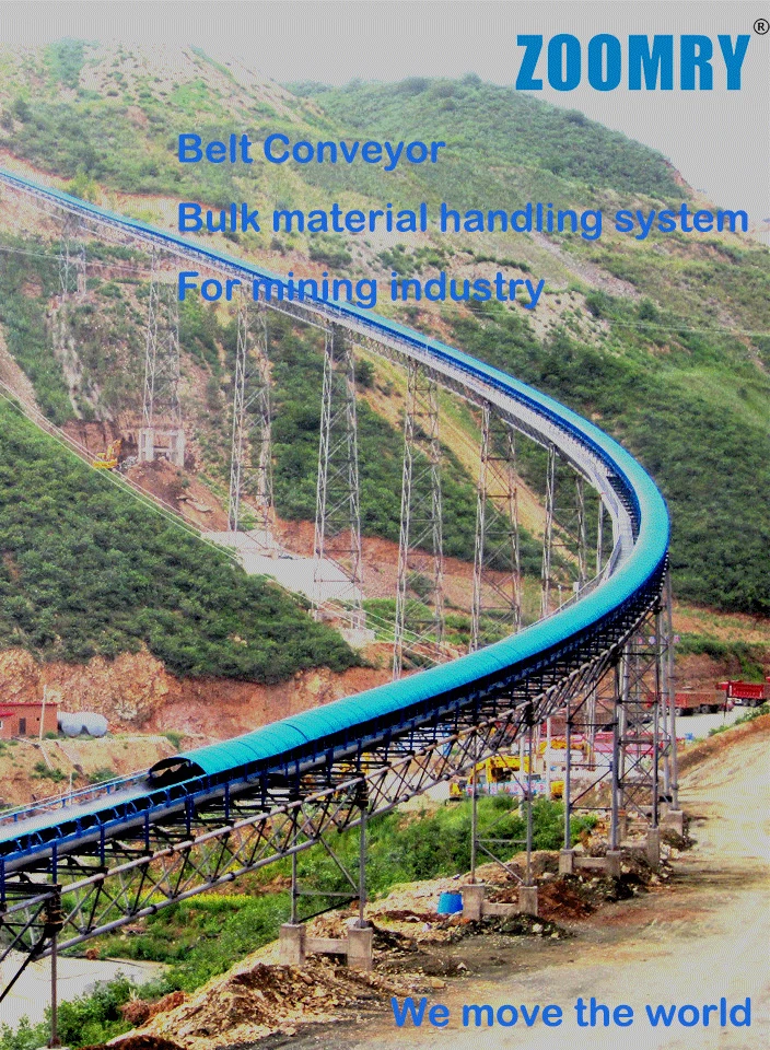 Hot Sale Pipe Conveyor for Coal Mine and Material Handling Equipment