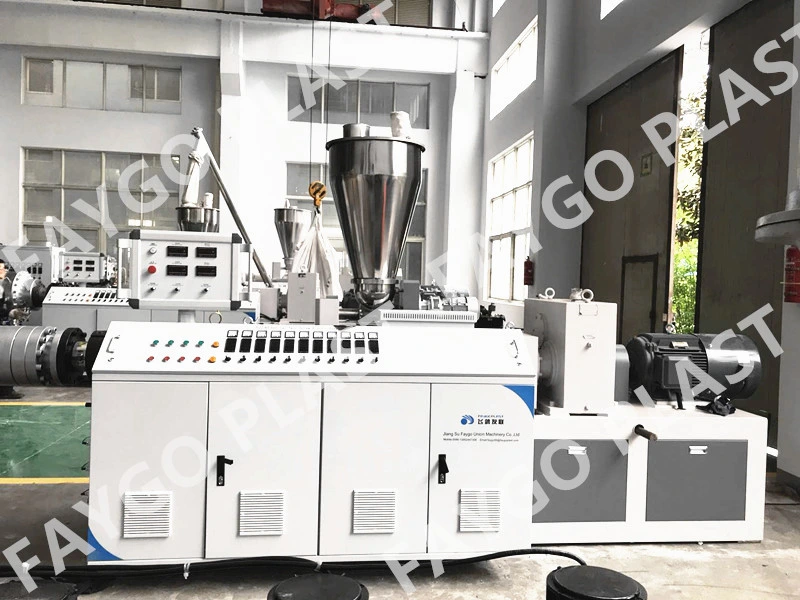 PE PP PVC Corrugated Pipe Extruder Single Wall Corrugated Pipe Production Line