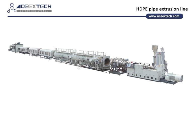 Plastic Large Diameter HDPE Pipe Extrusion Machine