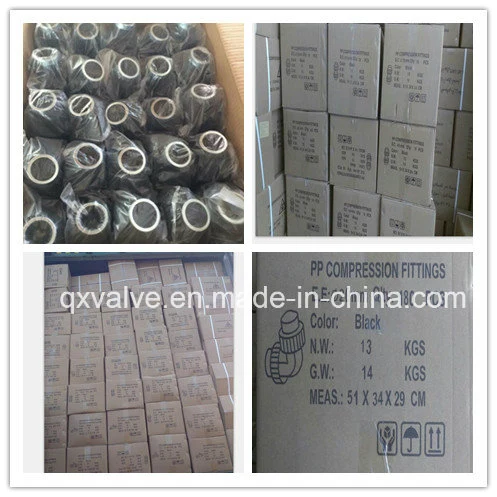 Irrigation PP Compression Pipe Fitting Tee Fitting Male Thread Tee Equal Tee
